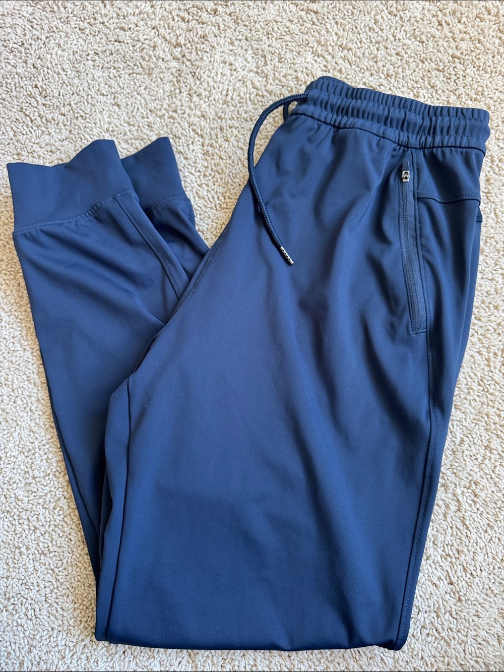 Men's Navy Performance Jogger Pants